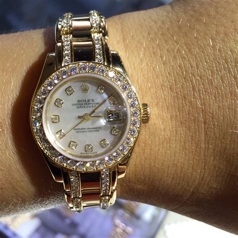 rolex women diamonds|rolex female with diamonds.